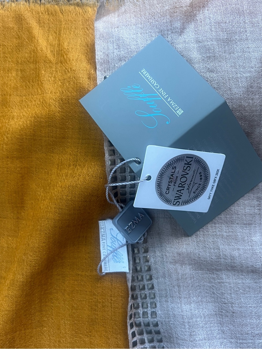 EZMA fine cashmere soufflé wrap